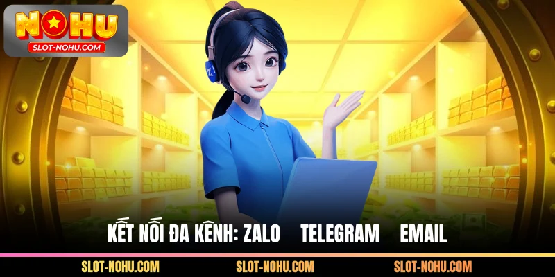 Kết nối đa kênh: Zalo – Telegram – Email